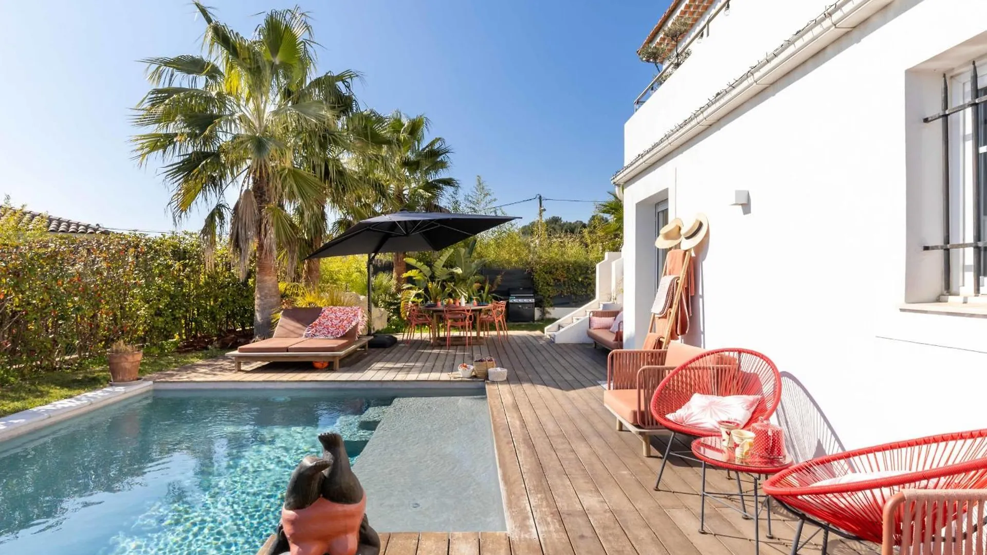 Holiday home Private Room With Garden Pool And Sea View Nice France